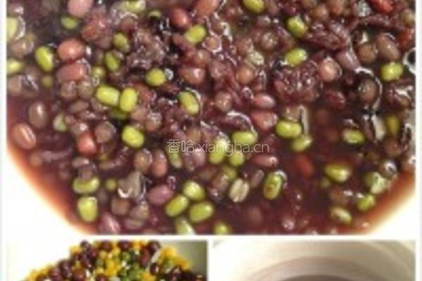 荔枝杂豆冰的做法图解1