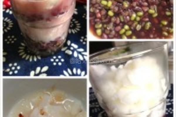 荔枝杂豆冰的做法图解5