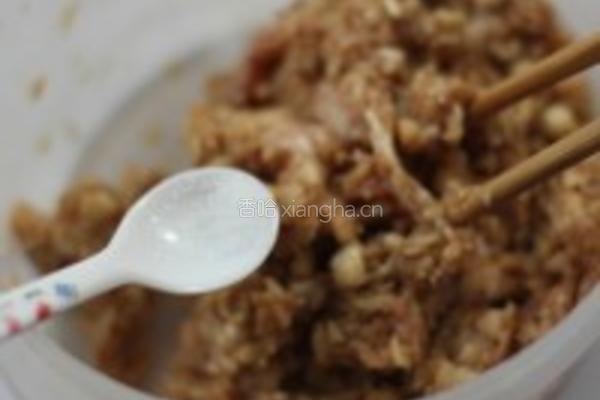 荸荠馅肉饼的做法图解10