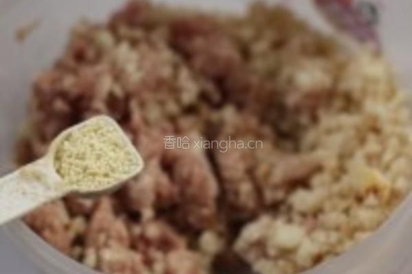 荸荠馅肉饼的做法图解5