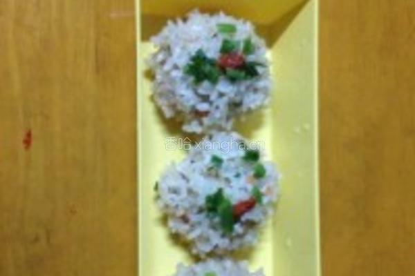 香菇冬笋肉丸子的做法图解1