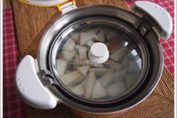 冰薄荷糖梨水的做法图解5