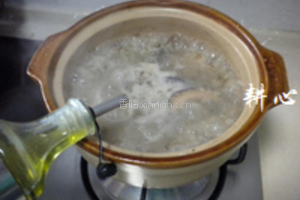 发菜香菇肉丸粥的做法图解12