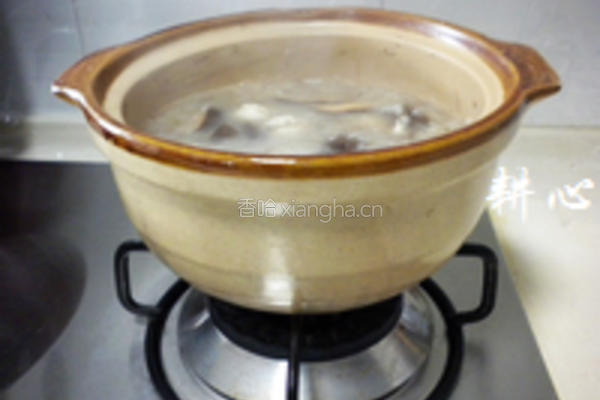 发菜香菇肉丸粥的做法图解14