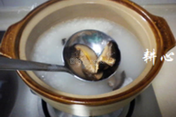 发菜香菇肉丸粥的做法图解7