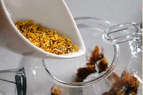 别有资味金莲金桔桂花茶的做法图解2