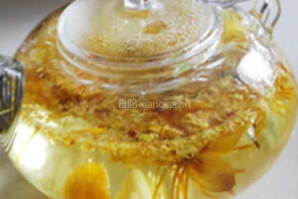 别有资味金莲金桔桂花茶的做法图解4