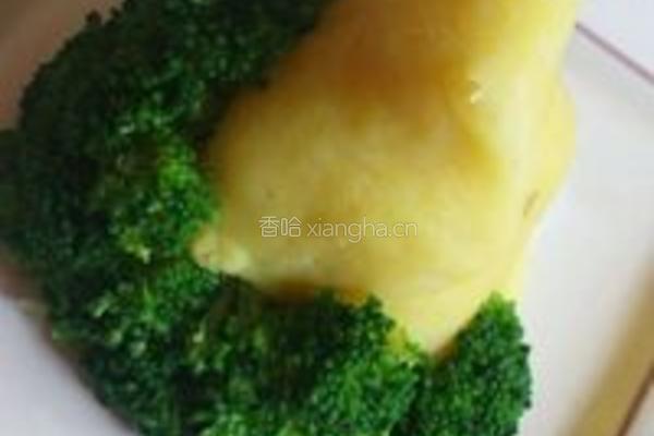 西兰花树的做法图解3