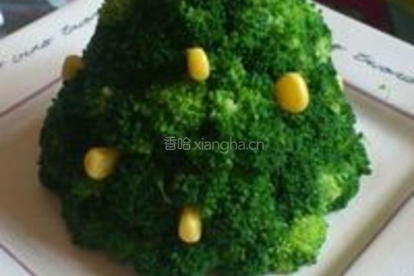 西兰花树的做法图解5