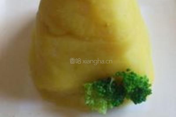 西兰花树的做法图解1
