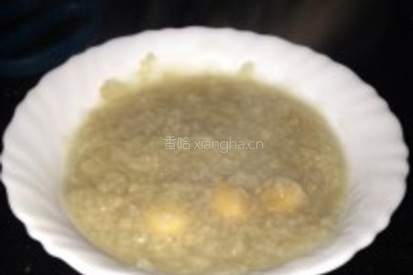 金银花莲子粥的做法图解3