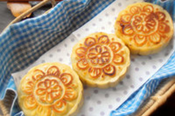 健康菜月饼的做法图解10