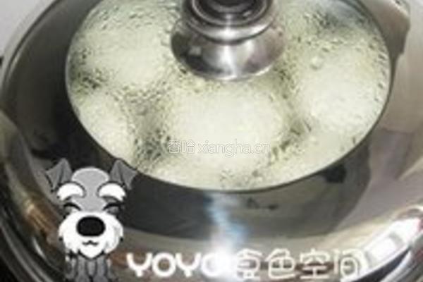 自制芸豆酱肉包的做法图解4