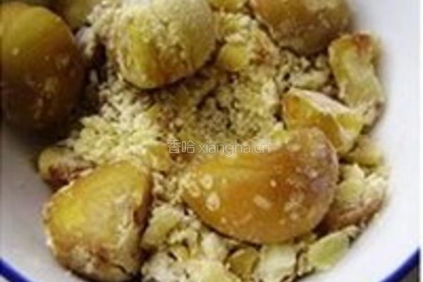 板栗月饼的做法图解1