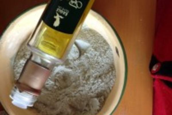 抹茶红豆沙糯米糍的做法图解3