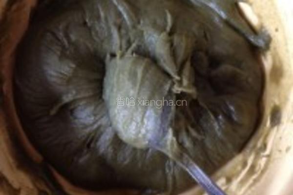 抹茶红豆沙糯米糍的做法图解5