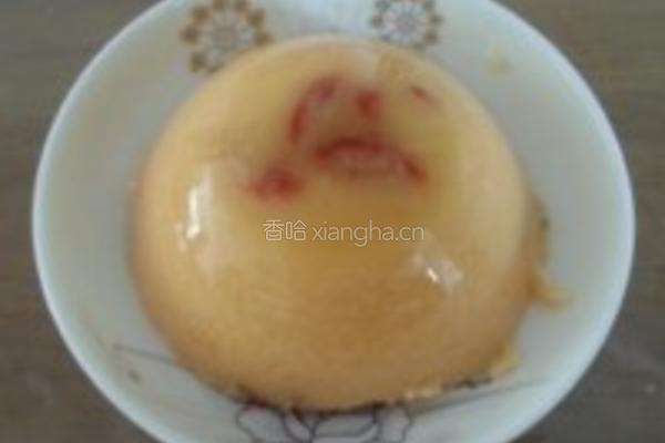 枸杞布丁的做法图解2