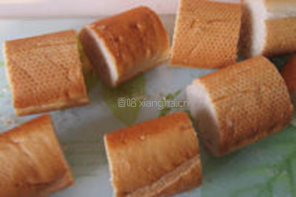 花色面包盏的做法图解1