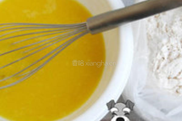 橙香小蛋糕的做法图解1