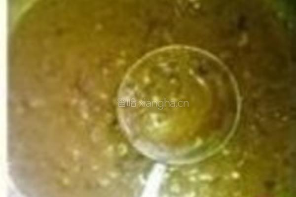 椰香木瓜红豆沙冰的做法图解9