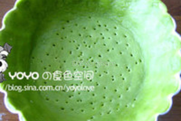 DIY绿茶香橙塔的做法图解5