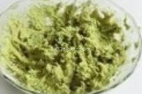 绿茶曲奇的做法图解4