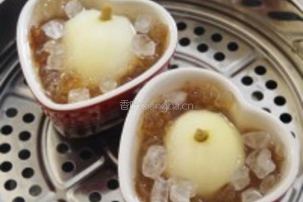 桃胶炖原梨的做法图解7