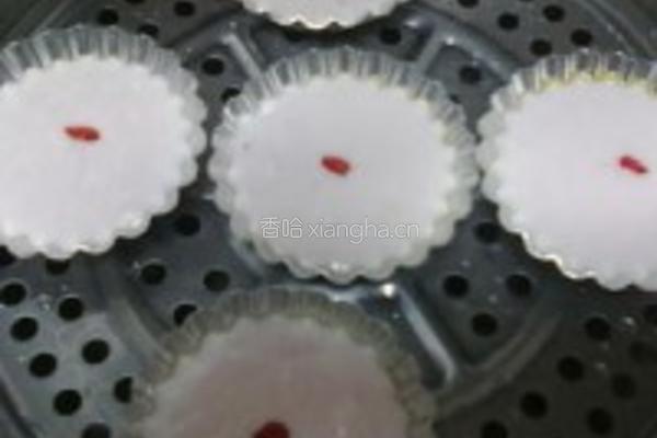 草莓米粉糕的做法图解4