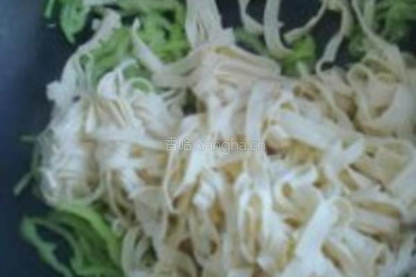 蚝香豆腐皮的做法图解3