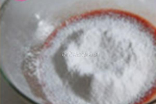糖桂花甜菜根戚风蛋糕的做法图解5