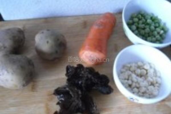 黄金薯泥糕的做法图解1