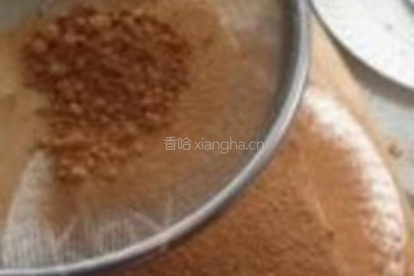黄桃可可蛋糕的做法图解14