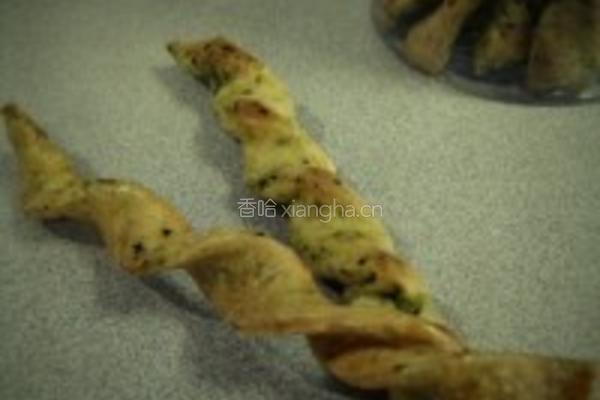 豆渣海苔棒的做法图解2