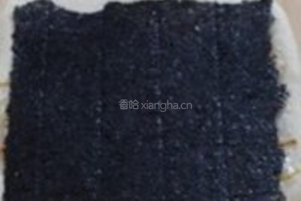肉松海苔包的做法图解2