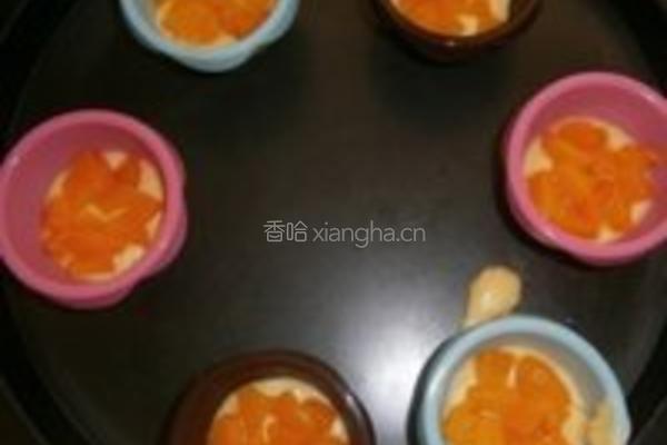 柠香桃心小蛋糕的做法图解8