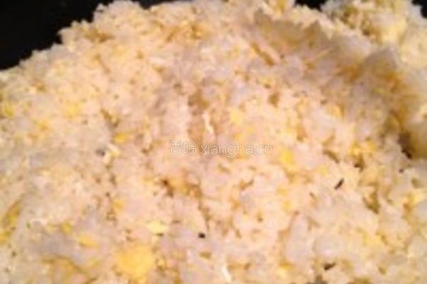 虾仁桂花炒饭的做法图解15