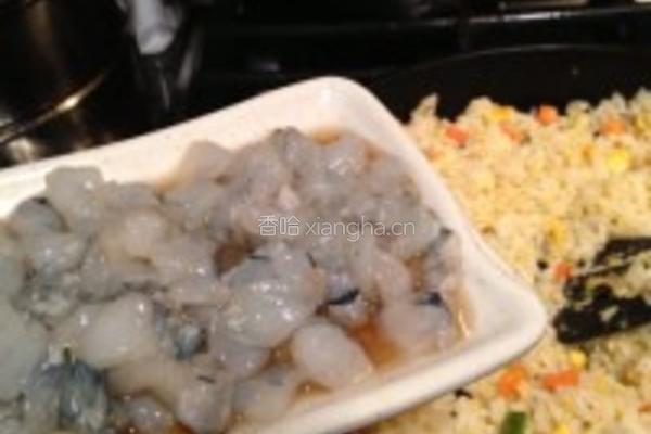 虾仁桂花炒饭的做法图解20