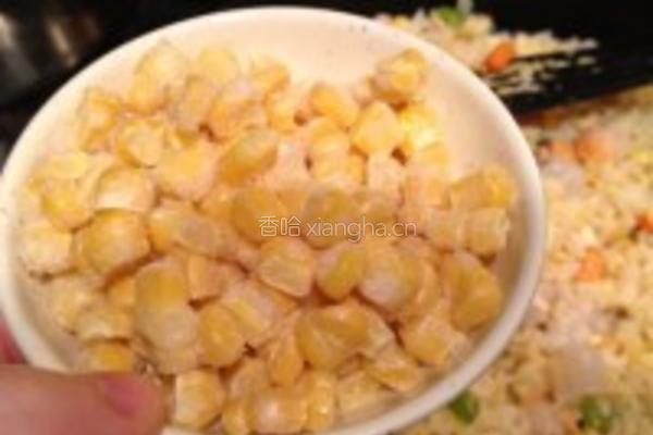 虾仁桂花炒饭的做法图解21