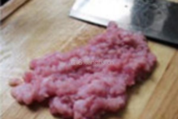 紫苏肉碎炒饭的做法图解2