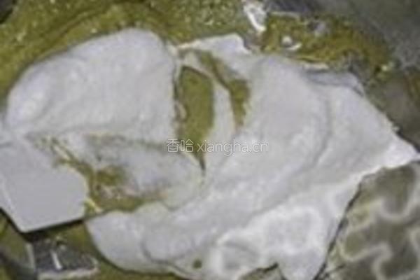 清水绿茶蛋糕的做法图解5