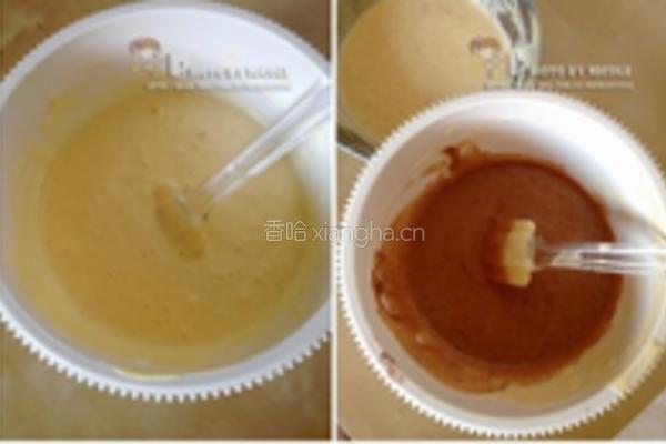 电饭煲版奶茶可可大理石蛋糕的做法图解6