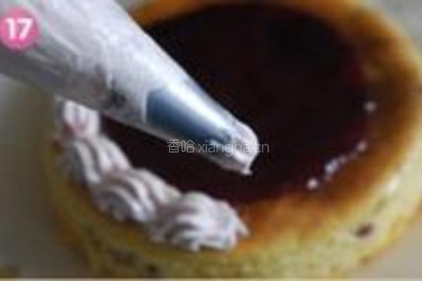 蔓越莓李子酱重乳酪蛋糕的做法图解17
