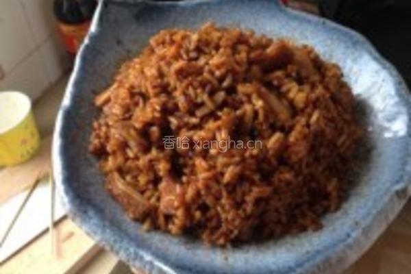 牛肚酱油炒饭的做法图解1