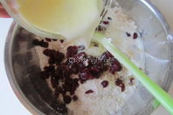 蔓越莓燕麦马芬的做法图解6