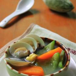 黄豆鼠瓜蛤蜊汤的做法[图]