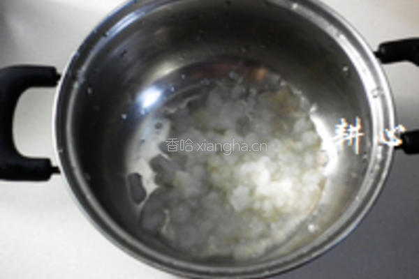 雪蛤芒果糖水的做法图解2