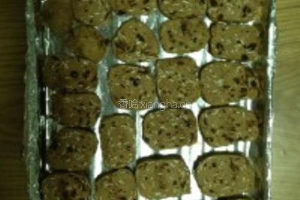 给妈妈做的一一一蜜枣燕麦饼干的做法图解7