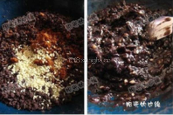 绵软黑豆沙的做法图解3