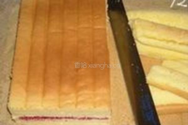 杨梅果酱夹心蛋糕的做法图解12