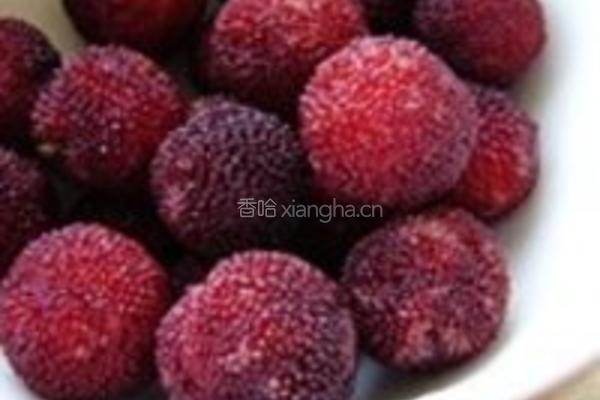杨梅奶昔的做法图解1